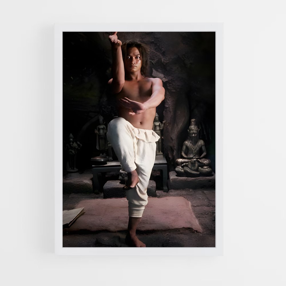 Poster Tony de jaa – affiche Kung Fu (vue 3)